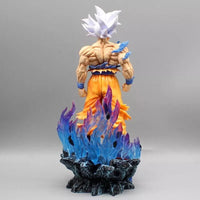 Goku Ultra Instinct Anime Figurines, Dragon Ball Super Collectible Figures 13 in - CloudAnimeStudio