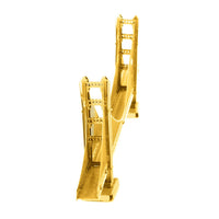 Gold Golden Gate Bridge 3D Steel Model Kit Metal Earth CLOUDANIMESTUDIO