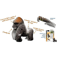 Gorilla 3D Cardboard Model Kit Eugy CLOUDANIMESTUDIO