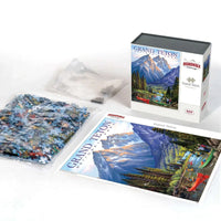 Grand Teton 500 Piece Jigsaw Puzzle Boardwalk CLOUDANIMESTUDIO