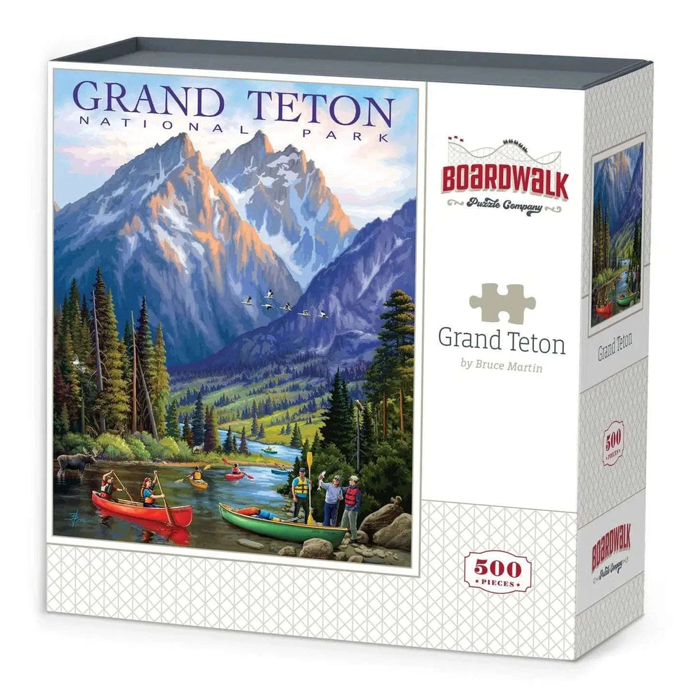 Grand Teton 500 Piece Jigsaw Puzzle Boardwalk CLOUDANIMESTUDIO