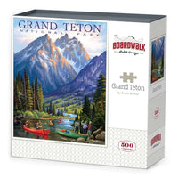 Grand Teton 500 Piece Jigsaw Puzzle Boardwalk CLOUDANIMESTUDIO