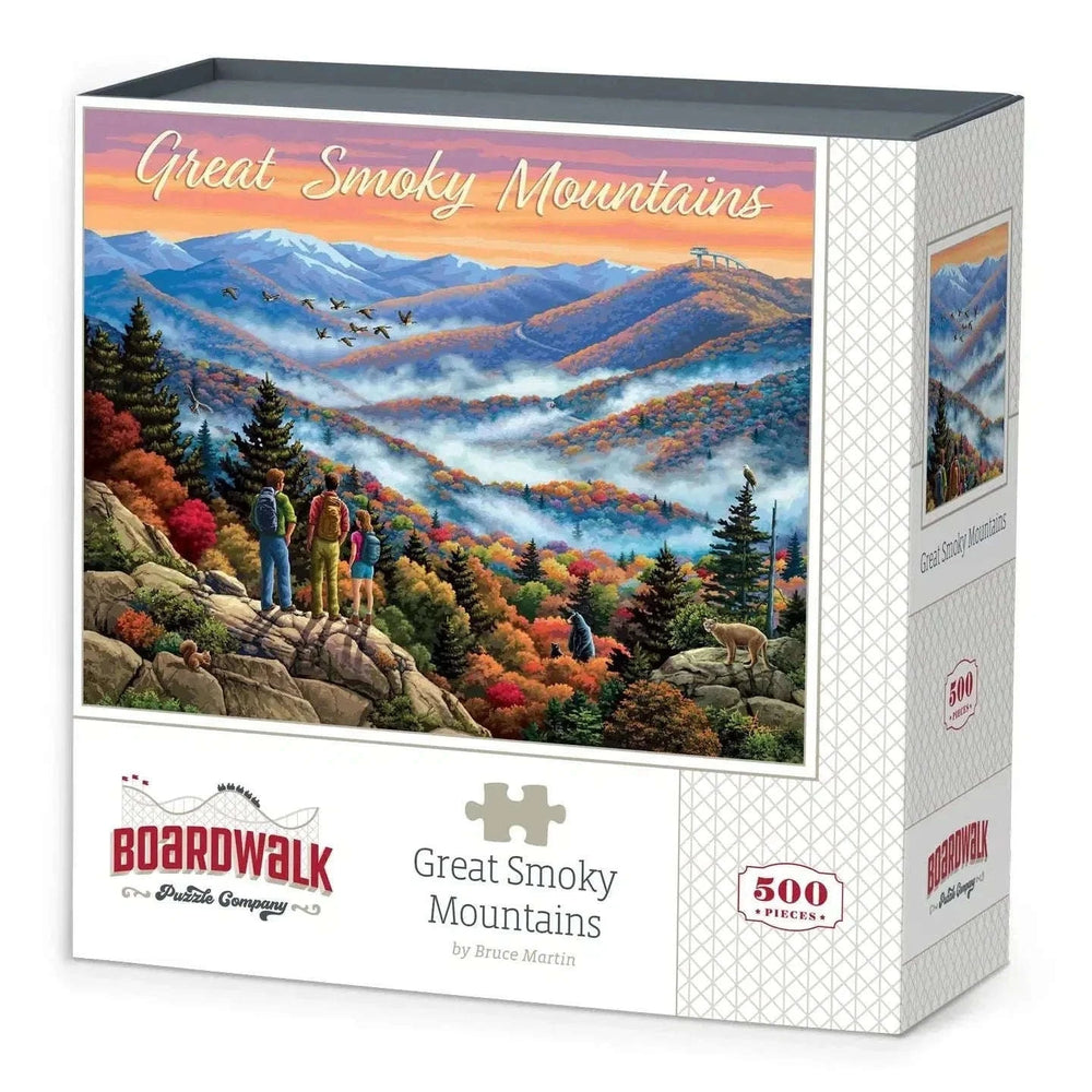 Great Smoky Mountains 500 Piece Jigsaw Puzzle Boardwalk CLOUDANIMESTUDIO