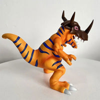 Greymon and Agumon Anime Figures, Digimon Gk Figurines Action Collectible Model Toys 12cm - CloudAnimeStudio