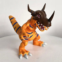 Greymon and Agumon Anime Figures, Digimon Gk Figurines Action Collectible Model Toys 12cm - CloudAnimeStudio