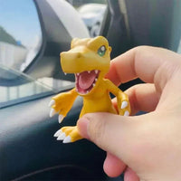 Greymon and Agumon Anime Figures, Digimon Gk Figurines Action Collectible Model Toys 12cm - CloudAnimeStudio