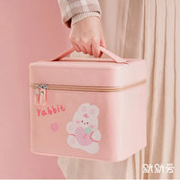 Cute Beauty Organizer Faux Leather Case