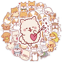 Kawaii Puppy Sticker Pack