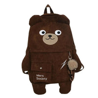Corduroy Bear Backpacks CLOUDANIMESTUDIO