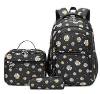 3 Pcs/Set Daisy School Bag