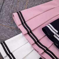 High Waist Pleated Skirt CLOUDANIMESTUDIO