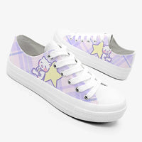 Kawaii Plaid Sneakers