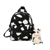 Cow Print Mini Backpacks
