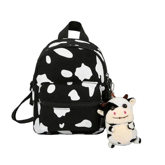 Cow Print Mini Backpacks