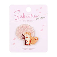 Kawaii Cherry Blossom Iron On Embroidery Patches CLOUDANIMESTUDIO
