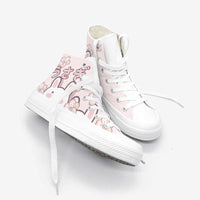 Bunny Cherry Blossom High Tops CLOUDANIMESTUDIO