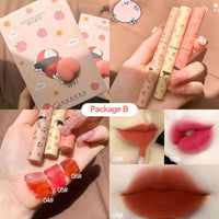 Peach Matte Lip Gloss Set CLOUDANIMESTUDIO