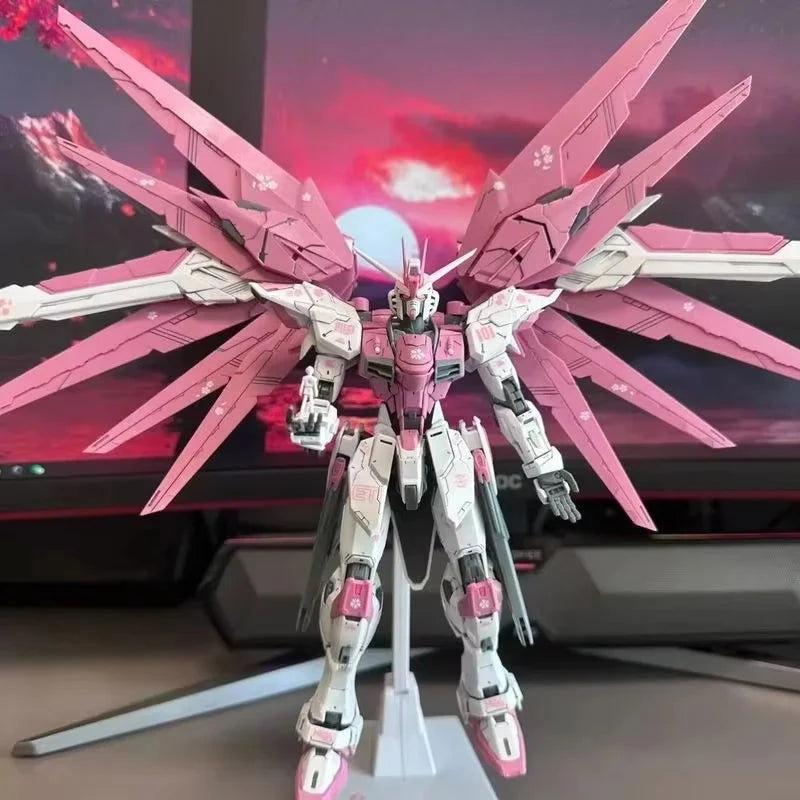 HG 1/144 ZGMF-X10A Freshman Freedom Mecha Assembly Model Action Figures Cherry Blossom - CLOUDANIMESTUDIO