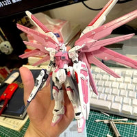 HG 1/144 ZGMF-X10A Freshman Freedom Mecha Assembly Model Action Figures Cherry Blossom - CLOUDANIMESTUDIO