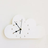 Cloud-Shaped Wall Clock CLOUDANIMESTUDIO