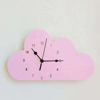 Cloud-Shaped Wall Clock CLOUDANIMESTUDIO