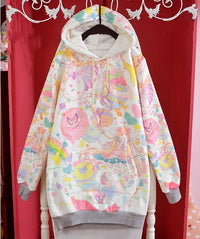 Harajuku Pastel Sweets Hoodie