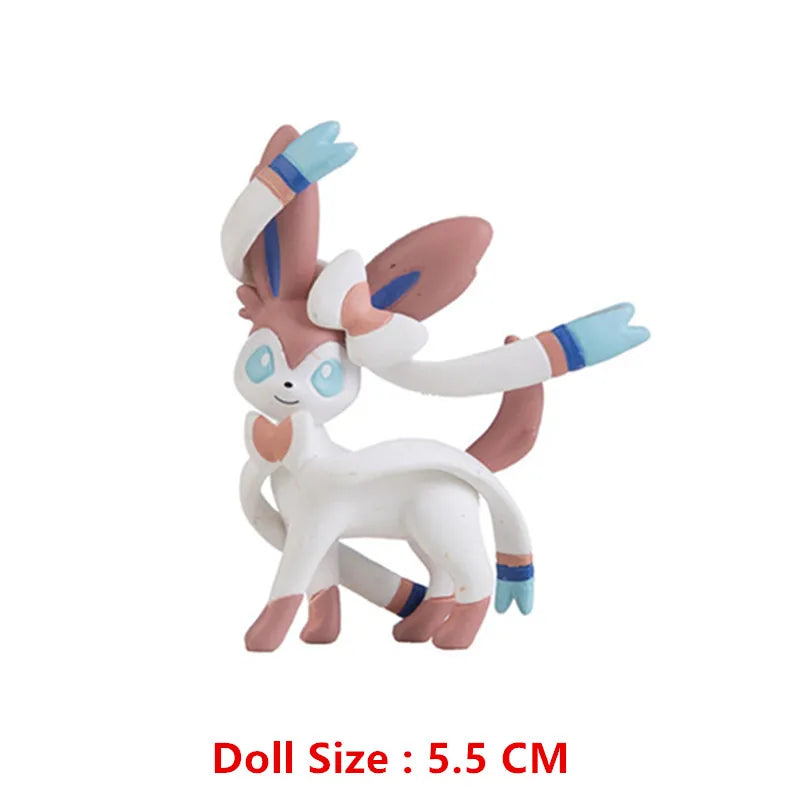 Pokemon Anime Figures Pikachu Mewtwo Charmander Blastoise Gurado Pet Action Model Toy Gifts 4-13 CM