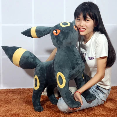 Large Umbreon Plush Toy – Pokemon Anime Figures and Figurines For Sleeping Kids