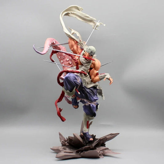 Hachibi Killer Bee Figure, Kumogakure Shinobi Eight Tailed Gyuki Naruto Figurine - CloudAnimeStudio