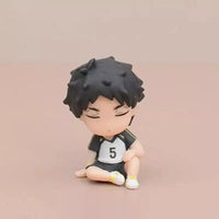 Haikyuu Chibi Kawaii Anime Figurines, Wakatoshi Hajime Kotaro Toru Anime Figures 2 in - CloudAnimeStudio