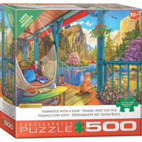 Hammock with a View 500 Piece Jigsaw Puzzle Eurographics CLOUDANIMESTUDIO
