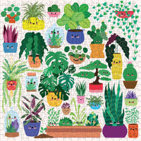 Happy Plants 500 Piece Jigsaw Puzzle Mudpuppy CLOUDANIMESTUDIO