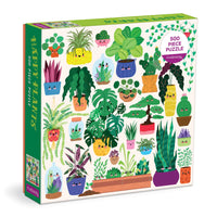 Happy Plants 500 Piece Jigsaw Puzzle Mudpuppy CLOUDANIMESTUDIO