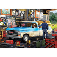 Hard Day's Work Ford Pickup Truck 550 Piece Jigsaw Puzzle in Tin Eurographics CLOUDANIMESTUDIO