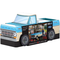Hard Day's Work Ford Pickup Truck 550 Piece Jigsaw Puzzle in Tin Eurographics CLOUDANIMESTUDIO