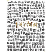 Harry Potter Chapter Art 1000 Piece Jigsaw Puzzle NYPC CLOUDANIMESTUDIO