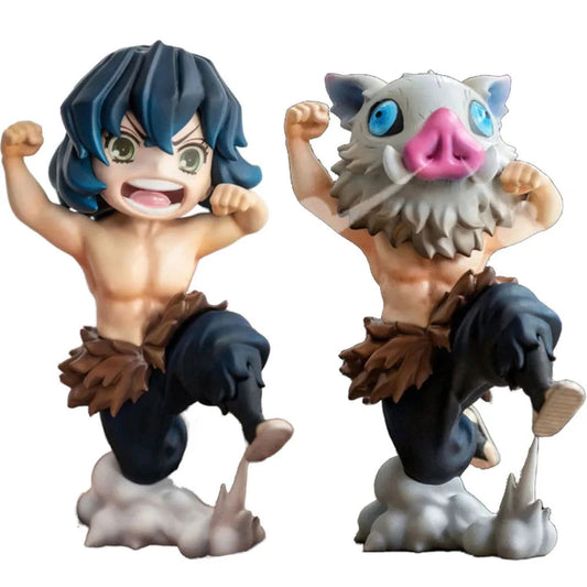 Hashibira Inosuke Anime Figure Demon Slayer Action Figurines Zenitsu PVC Model Collectible Gift - CLOUDANIMESTUDIO