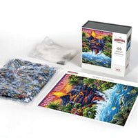 Hawai'i Volcanoes National Park 500 Piece Jigsaw Puzzle Boardwalk CLOUDANIMESTUDIO