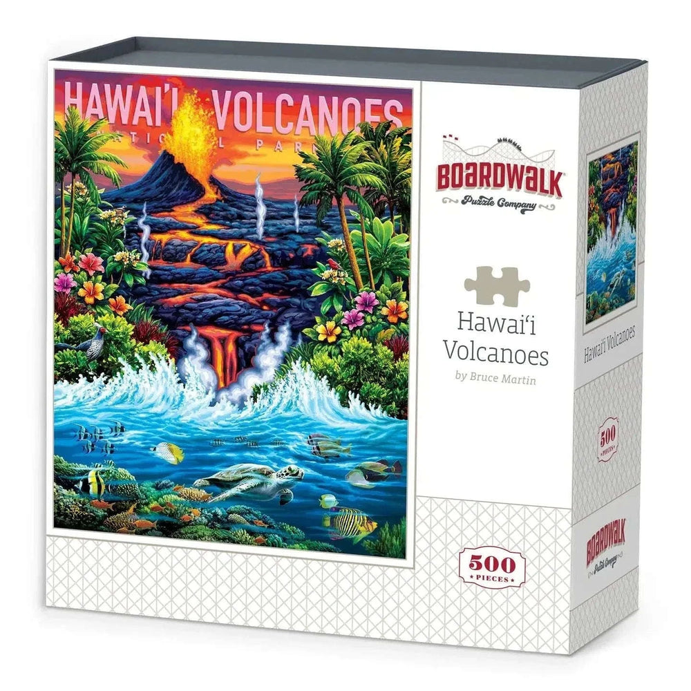 Hawai'i Volcanoes National Park 500 Piece Jigsaw Puzzle Boardwalk CLOUDANIMESTUDIO