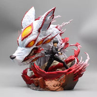 Hayakawa Aki Chainsaw Man Figurines, Popular Anime Collectible Figures 9 in - CloudAnimeStudio