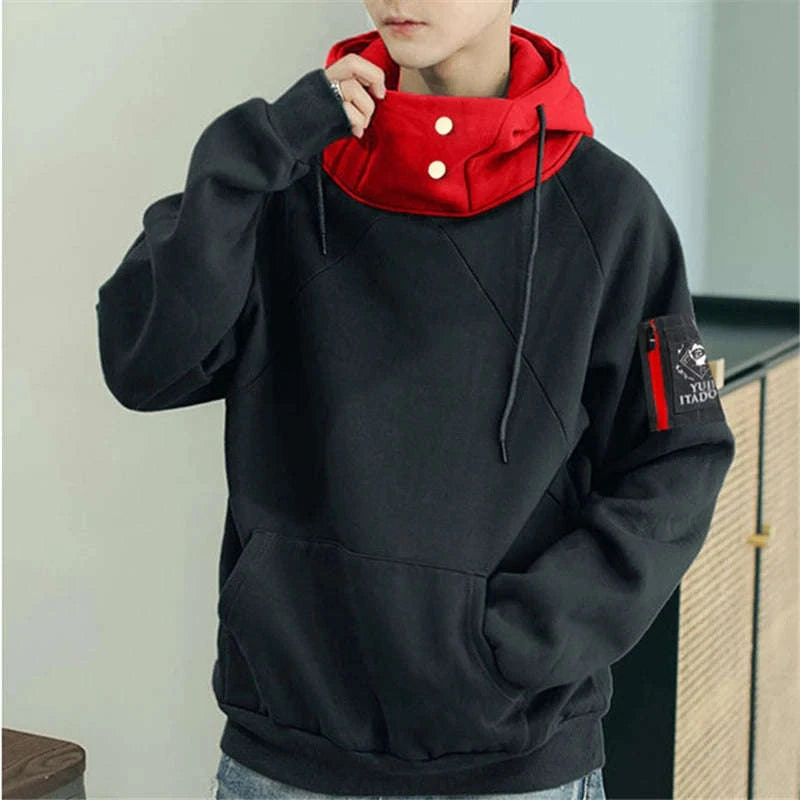 Itadori Yuji Anime Hoodies Sweater Cosplay, Jujutsu Kaisen JJK Adult Unisex Pullover Casual Top CLOUDANIMESTUDIO