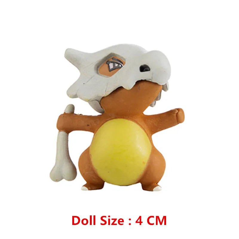 Pokemon Anime Figures Pikachu Mewtwo Charmander Blastoise Gurado Pet Action Model Toy Gifts 4-13 CM