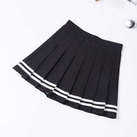 High Waist Pleated Skirt CLOUDANIMESTUDIO