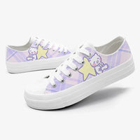 Kawaii Plaid Sneakers