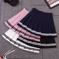 High Waist Pleated Skirt CLOUDANIMESTUDIO