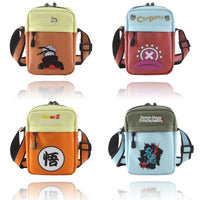 High-Capacity Multifunction Casual Shoulder Bag Apparel: Anime Dragon Ball, Demon Slayer, One Piece, Naruto, Attack on Titan - CloudAnimeStudio