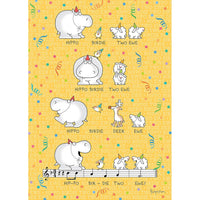 Hippo Birdie Two Ewe 300 Piece Happy Birthday Jigsaw Puzzle Workman