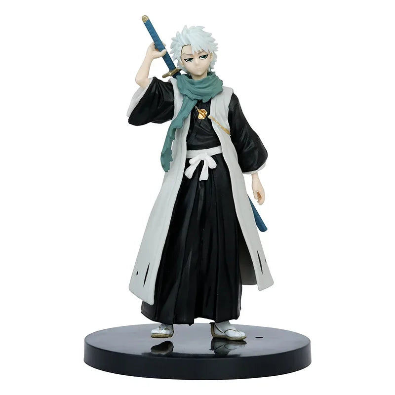 Hitsugaya Toushirou Bleach Anime Figurine, Gotei 13 10th Captain Toy Figure Collection 15 cm - CloudAnimeStudio