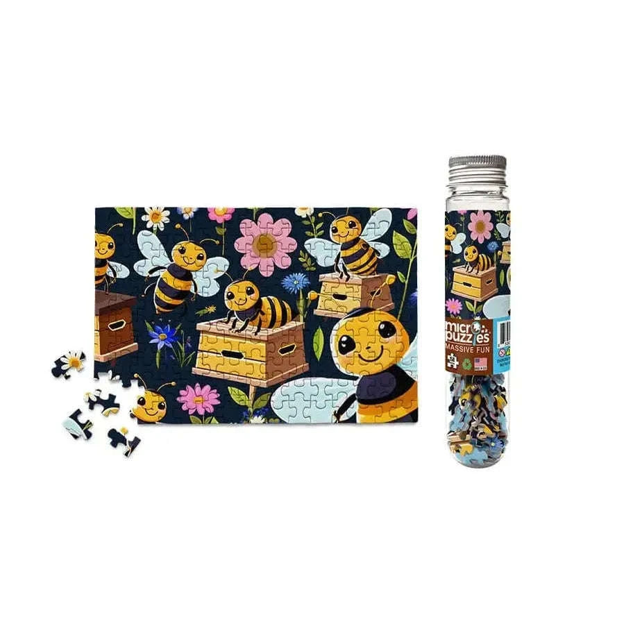Honey Bees 150 Piece Mini Jigsaw Puzzle Micro Puzzles CLOUDANIMESTUDIO