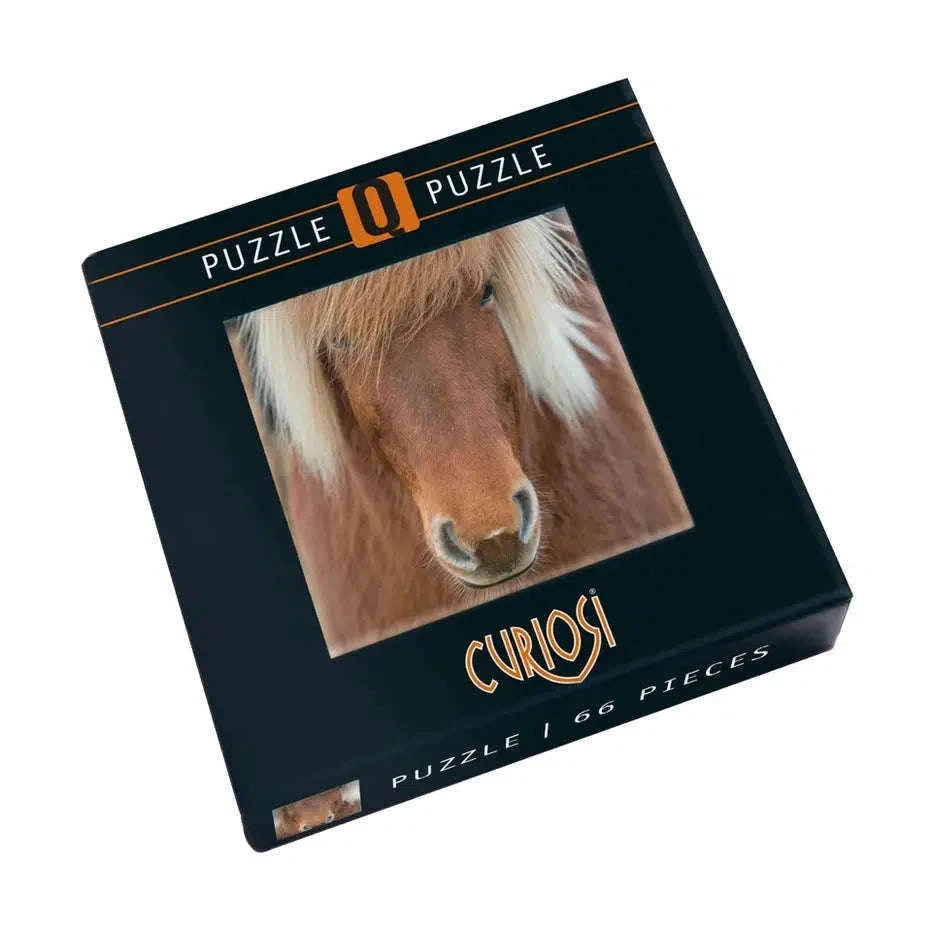 Horse 66 Piece Pocket Jigsaw Puzzle Curiosi CLOUDANIMESTUDIO